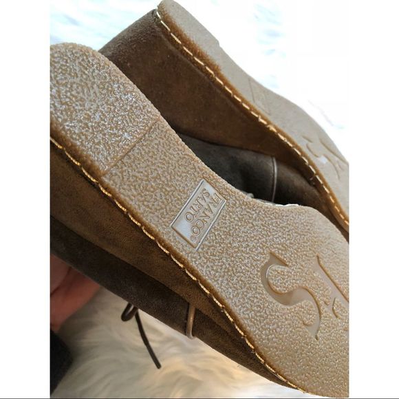 Franc Sarto suede wedge booties - Picture 4 of 5